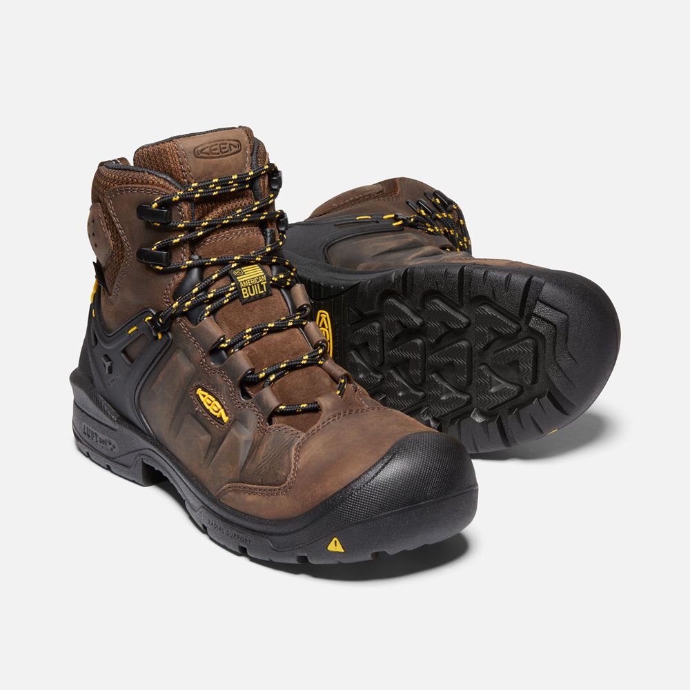 Keen Trekking Bot Erkek Kahverengi - Dover 6\" Wp (Carbon-Fiber Toe) - Türkiye TGSY07425